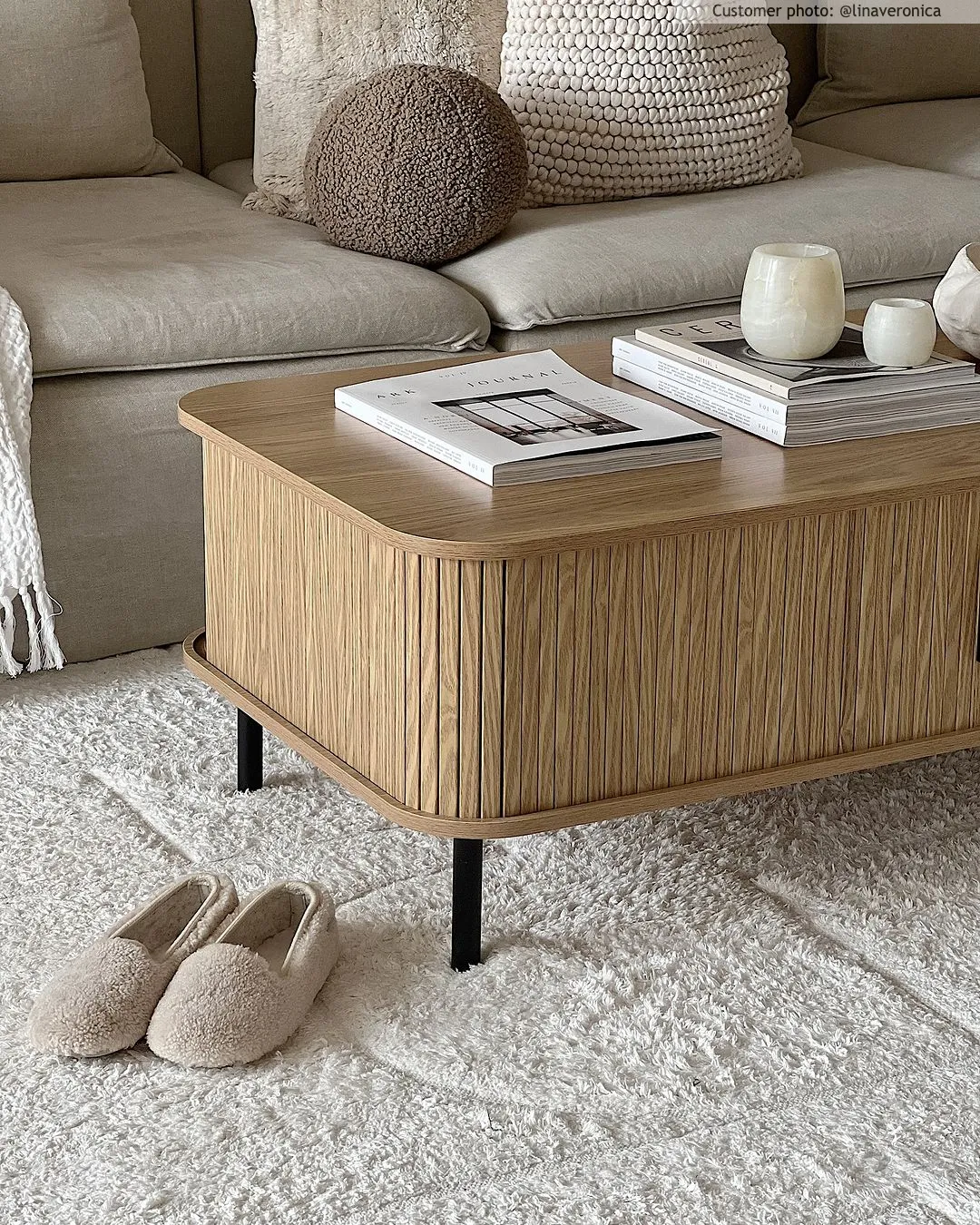 Tapetes felpudos - Cremona Natural Cotton Shaggy (offwhite)