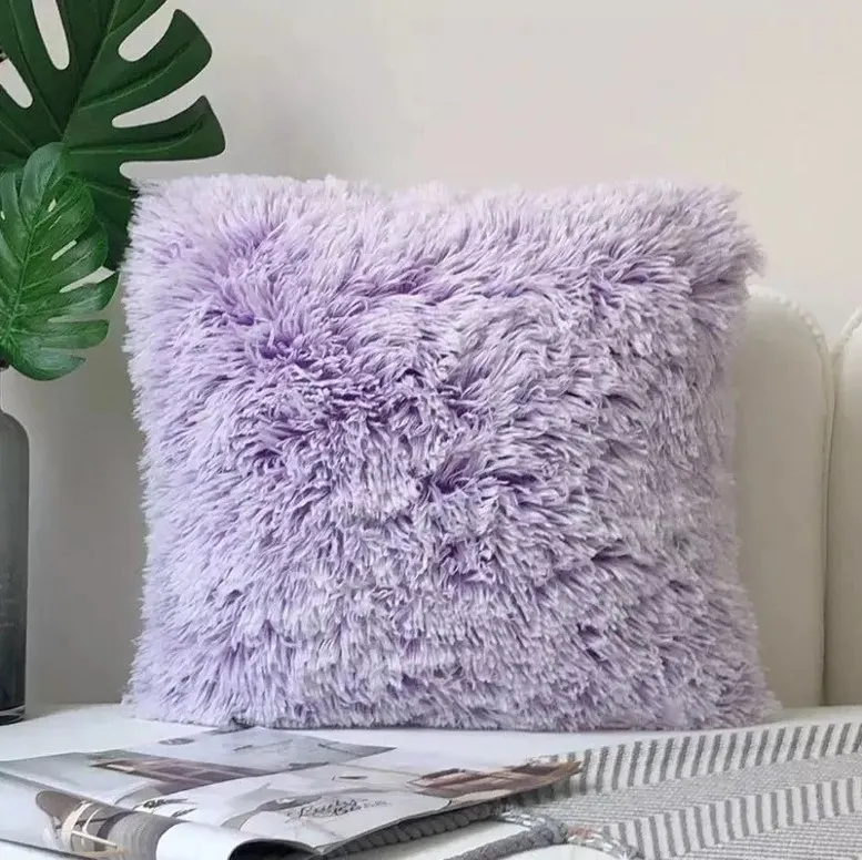 Capa de Almofada - Fuzzy (roxo)