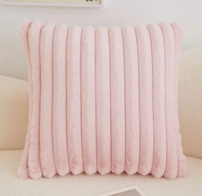 Capa de Almofada - Soft stripes (rosa)