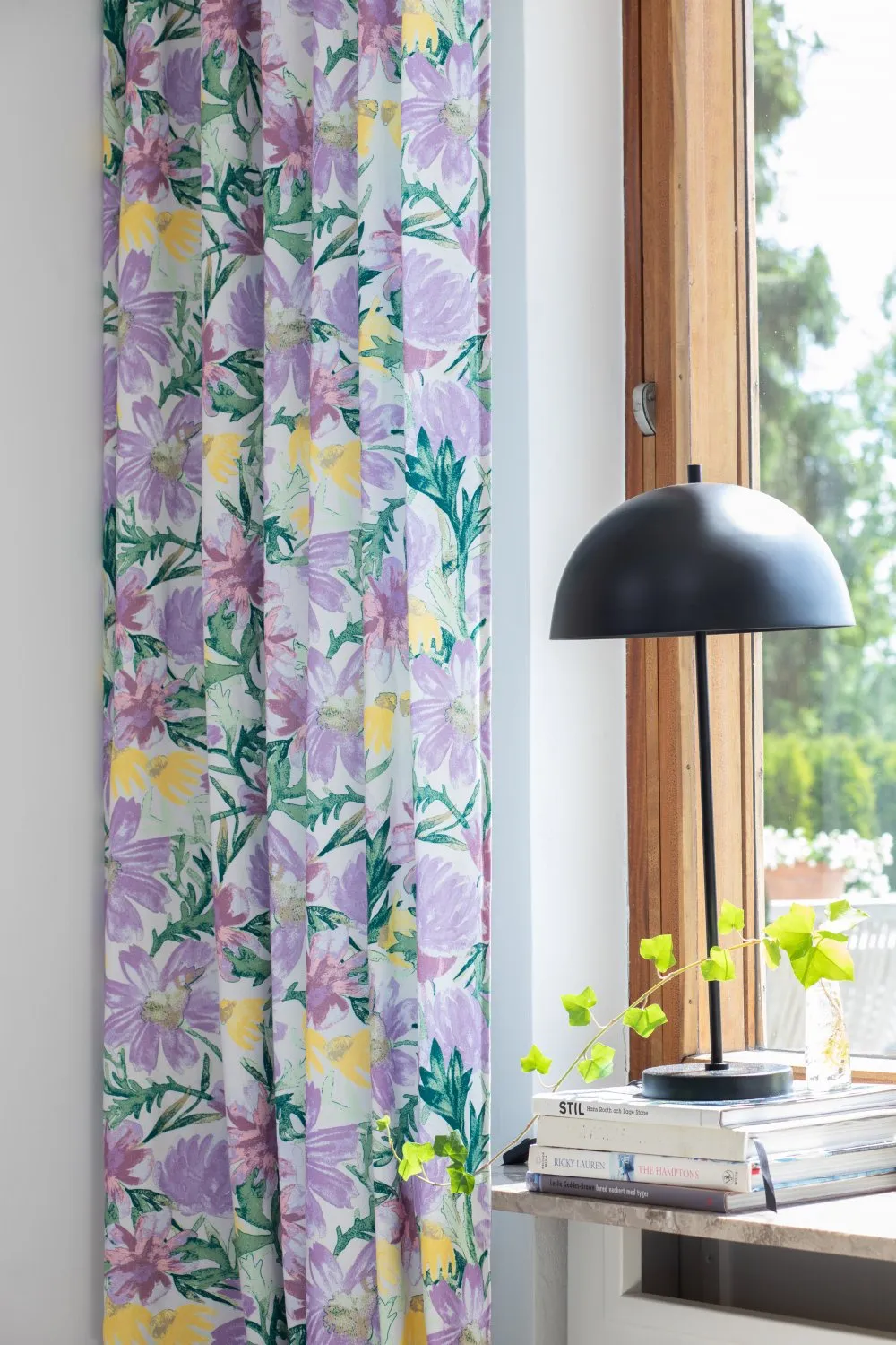 Cortinas - Cortina de algodão Cutie (roxo)
