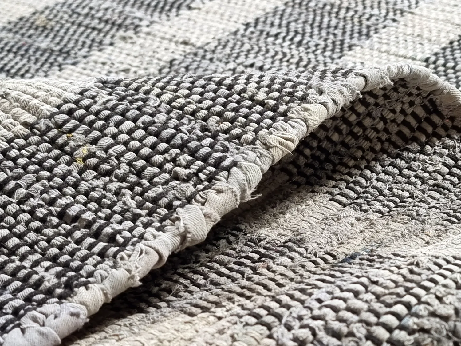 Tapete jeans - Ally (preto/esbranquiçado)