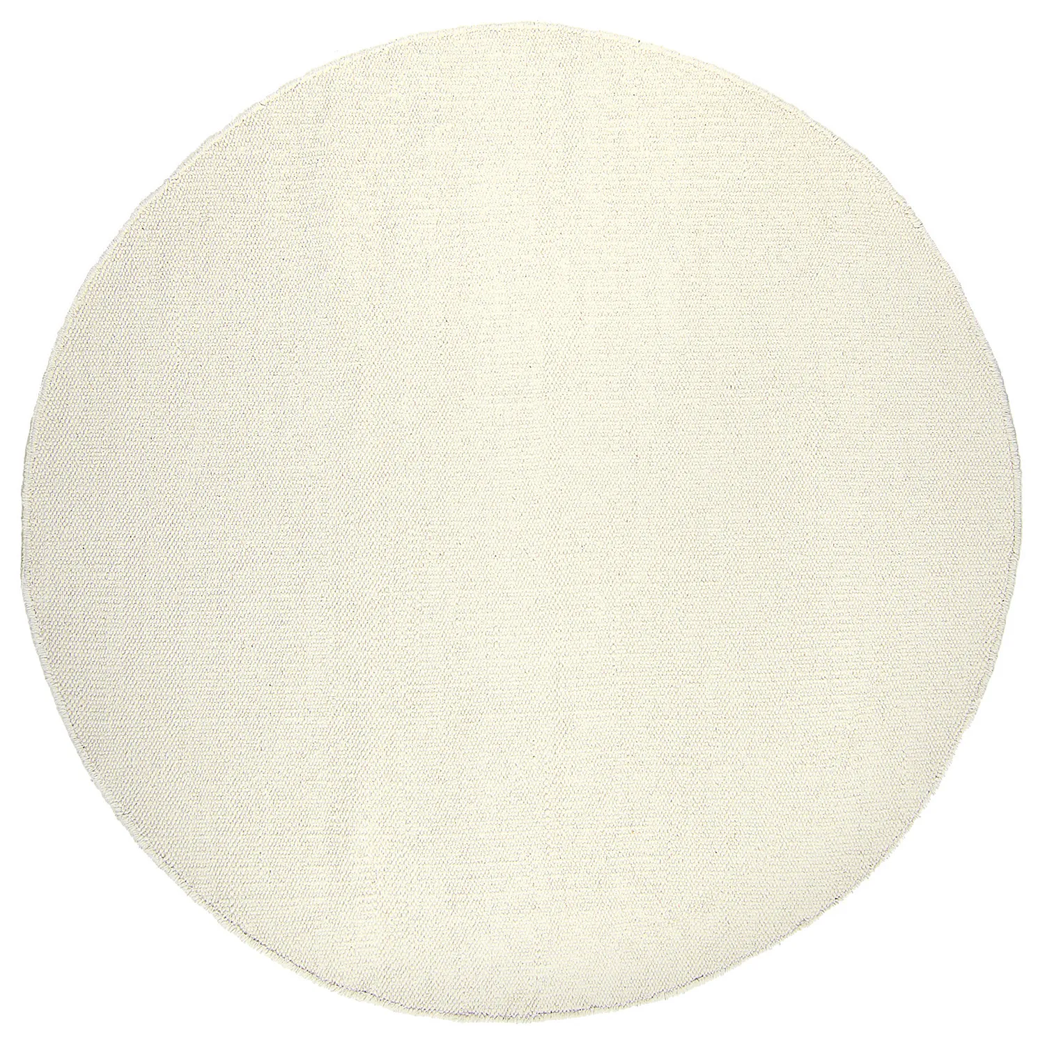 Tapete redondo - Dhurry (branco)