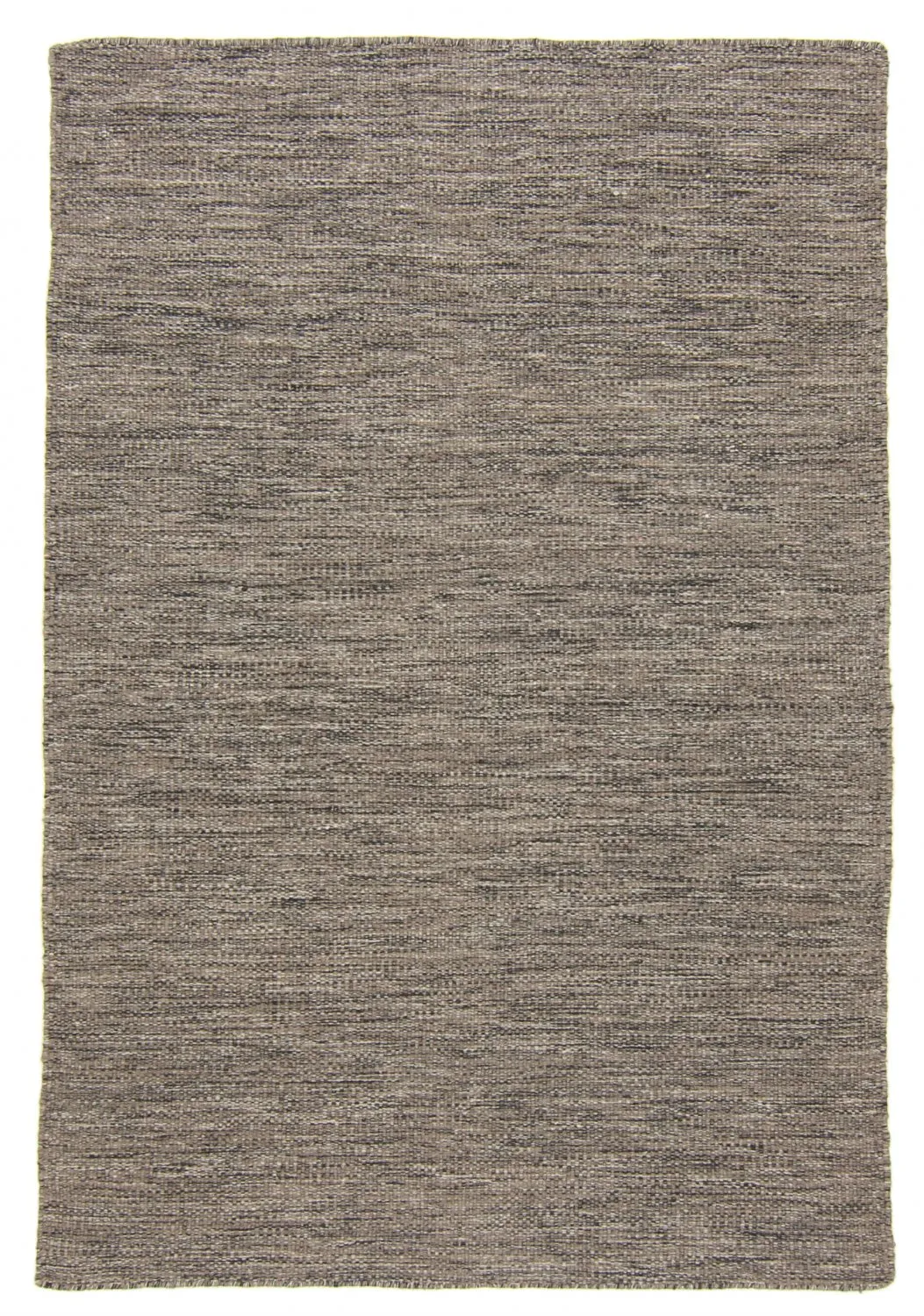 Tapete de lã - Dhurry (antracite)