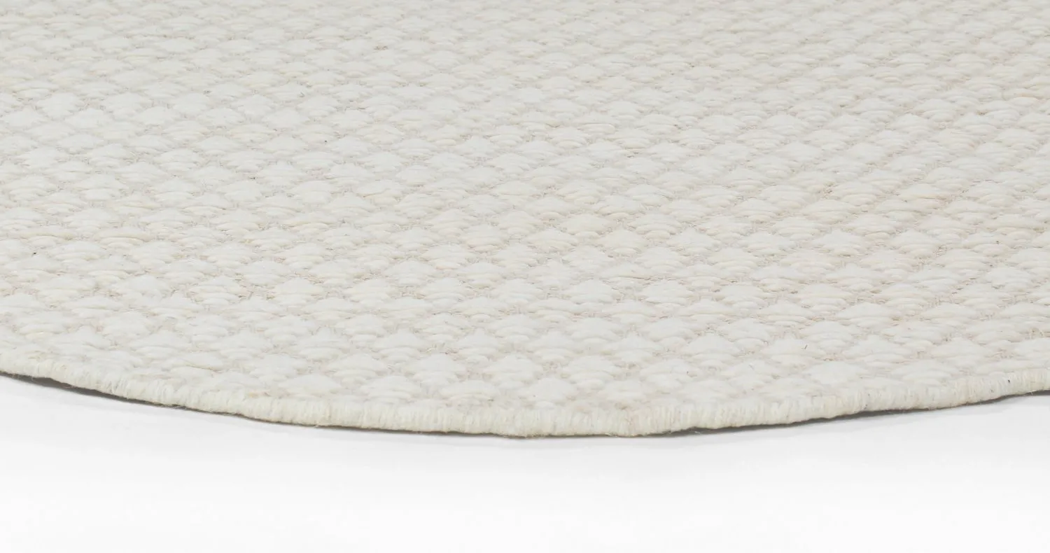 Tapete redondo - Belize (bege)