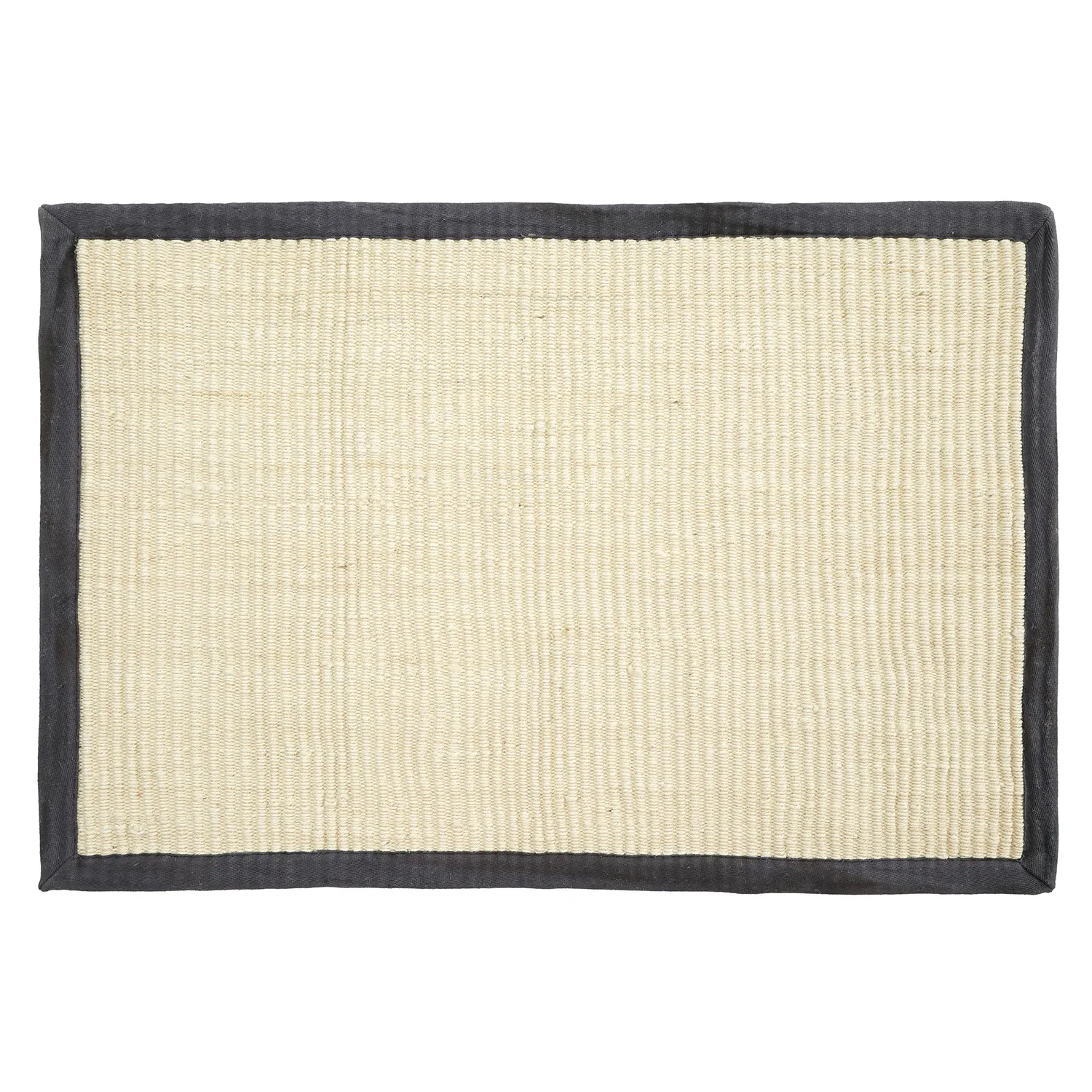 Tapete de entrada - Agave (preto/off white)