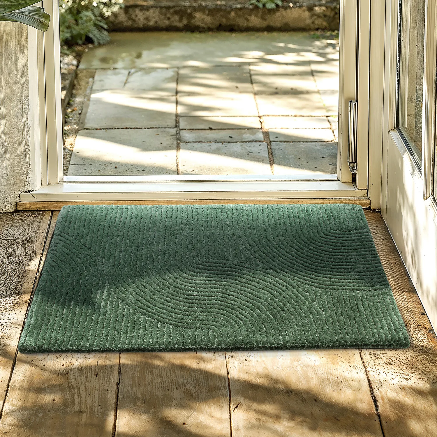 Tapete de entrada - Amice (verde escuro)