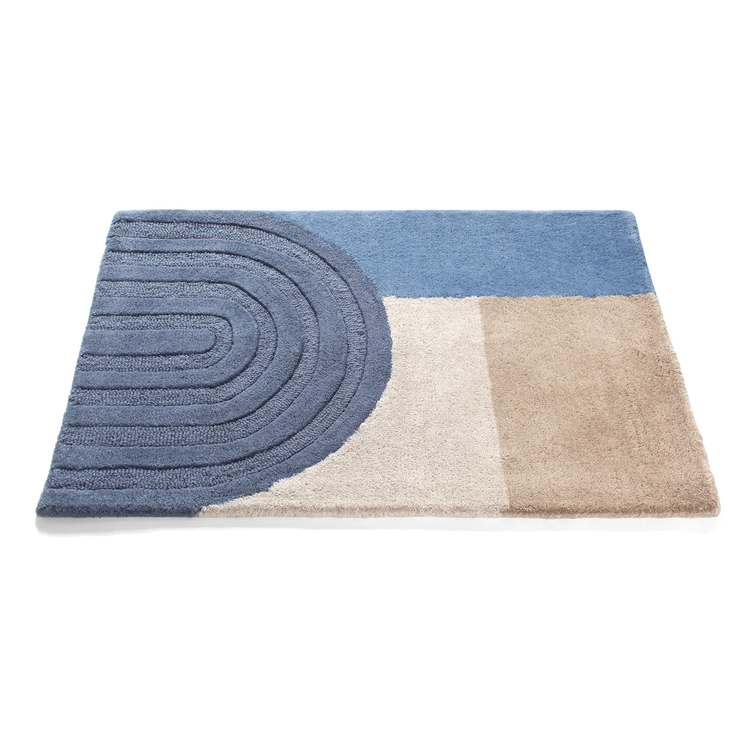 Tapete de entrada - Anila (azul/multi)