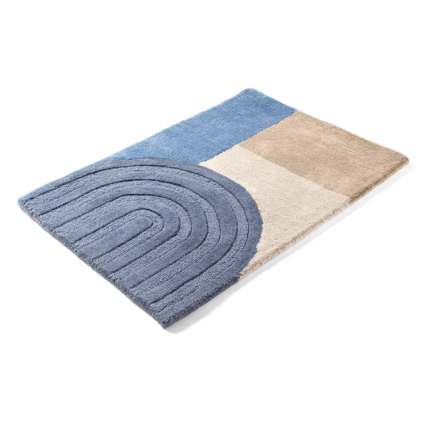 Tapete de entrada - Anila (azul/multi)