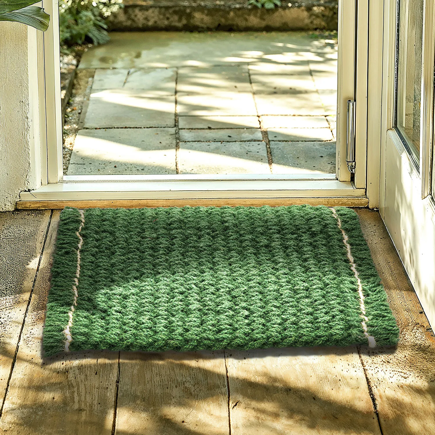 Tapete de entrada - Crispin (verde)