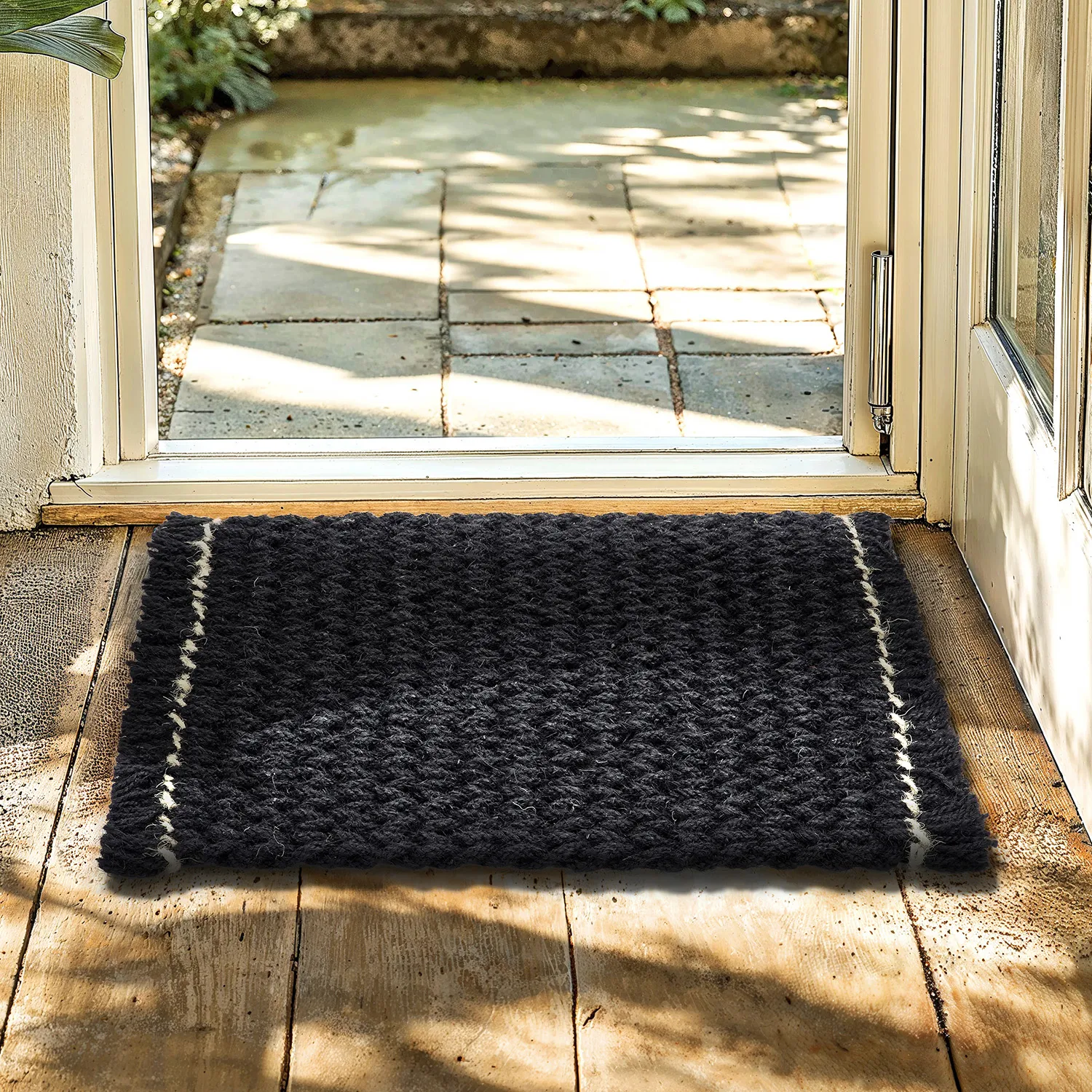 Tapete de entrada - Crispin (preto)