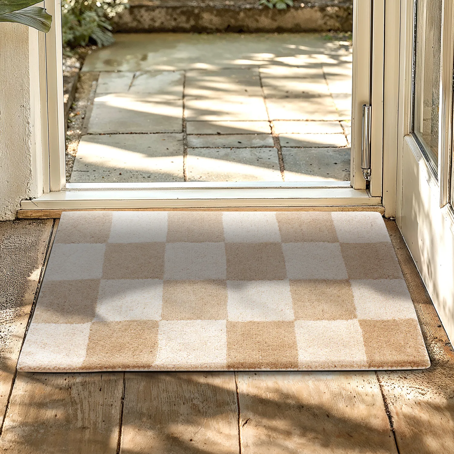 Tapete de entrada - Lovre (greige/bege)