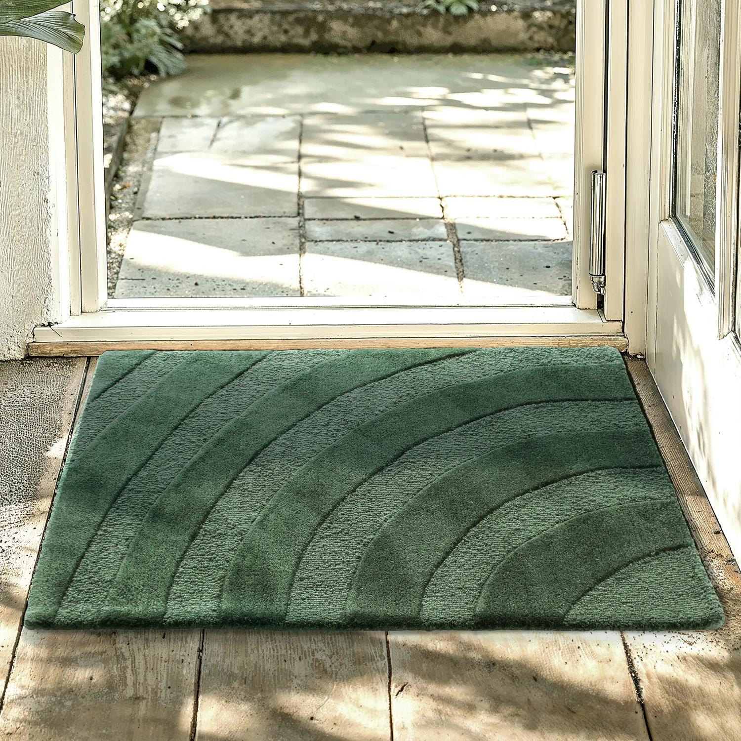 Tapete de entrada - Tielo (verde escuro)
