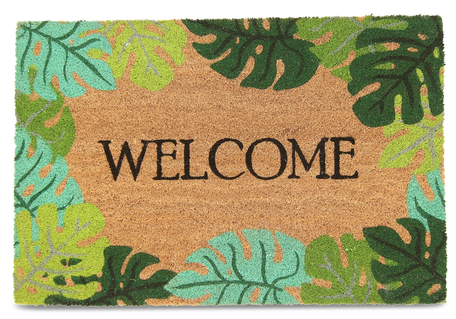 Tapete de entrada - Iris (verde)