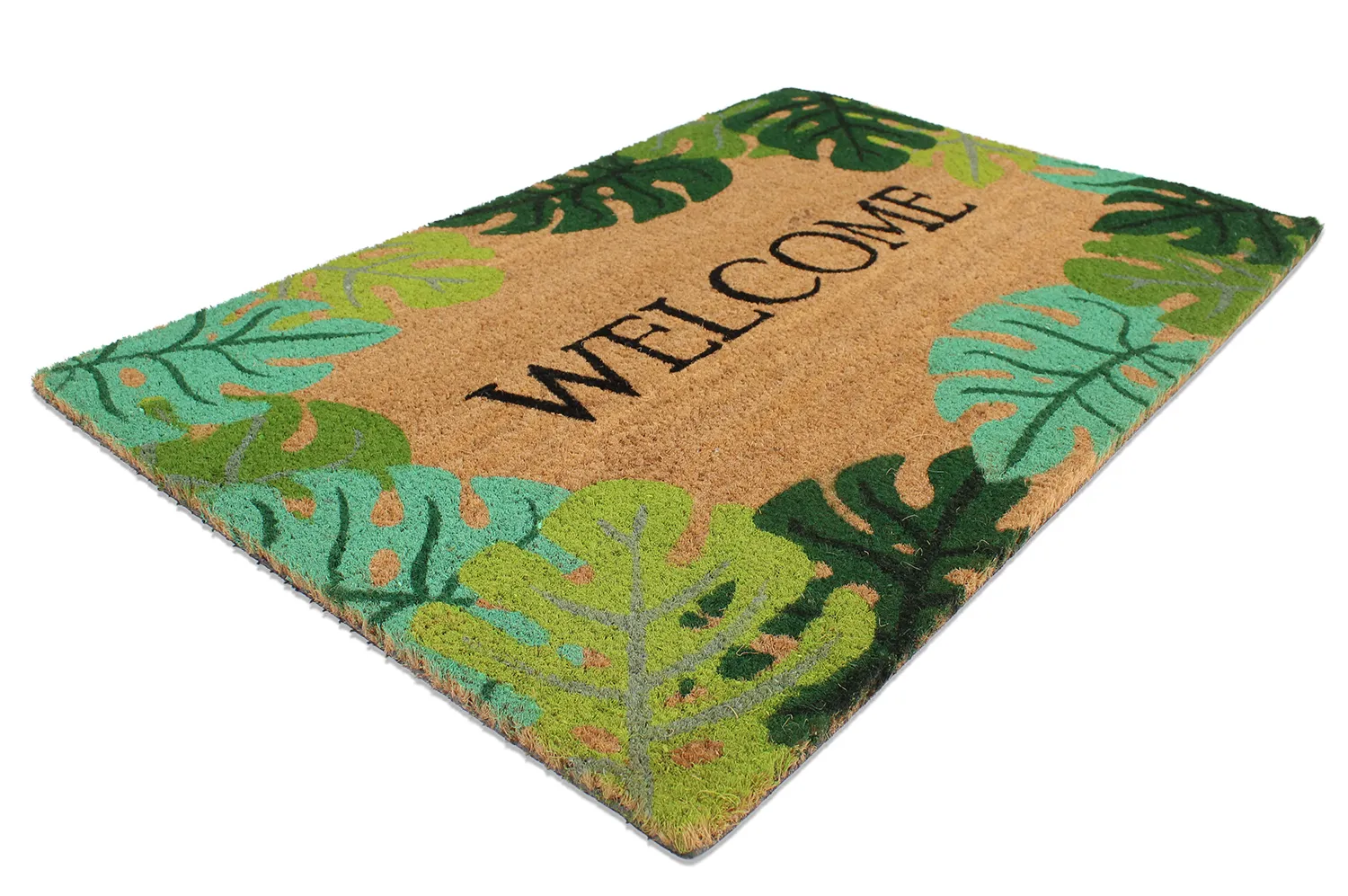 Tapete de entrada - Iris (verde)