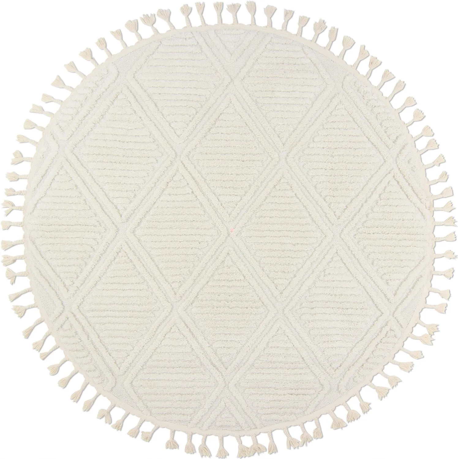 Tapete redondo - Dover (offwhite)