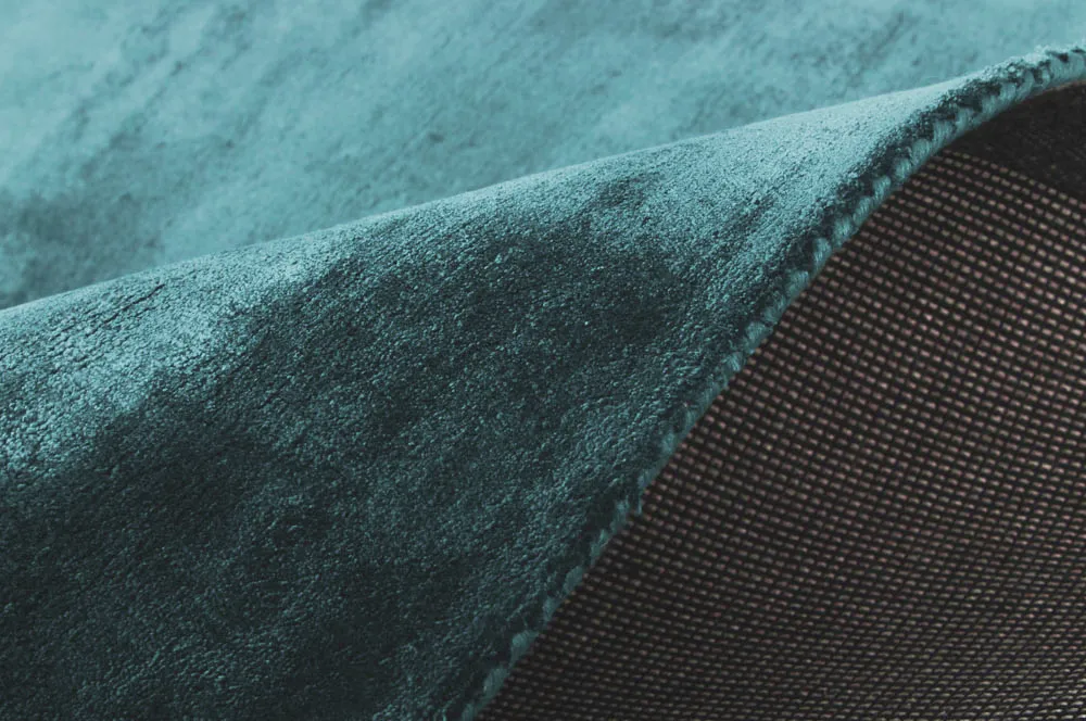 Tapete de viscose - Jodhpur Special Luxury Edition (turquesa)