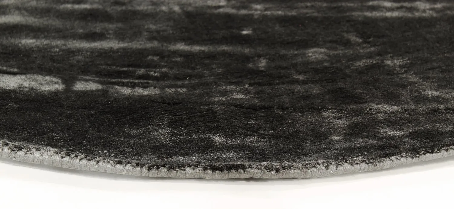 Tapete redondo - Jodhpur Special Luxury Edition (preto)