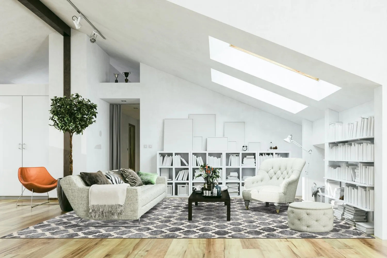 Tapete Wilton - Gabes (cinza)