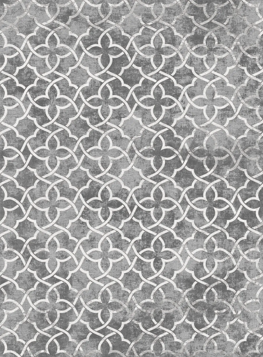 Tapete Wilton - Draham (cinza)