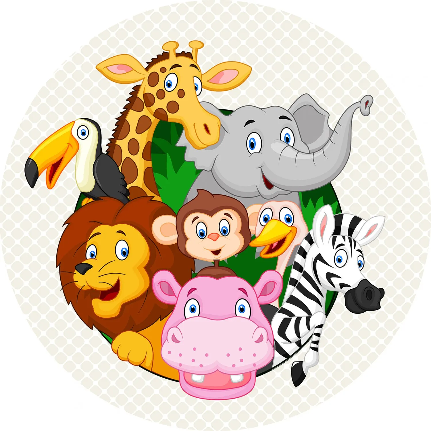 Tapete infantil - Exotic Animals (multi)
