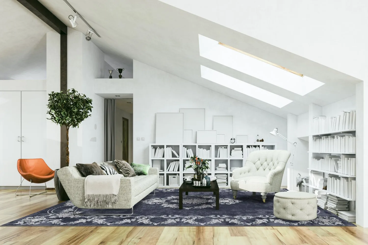 Tapete Wilton - Nefta (preto)