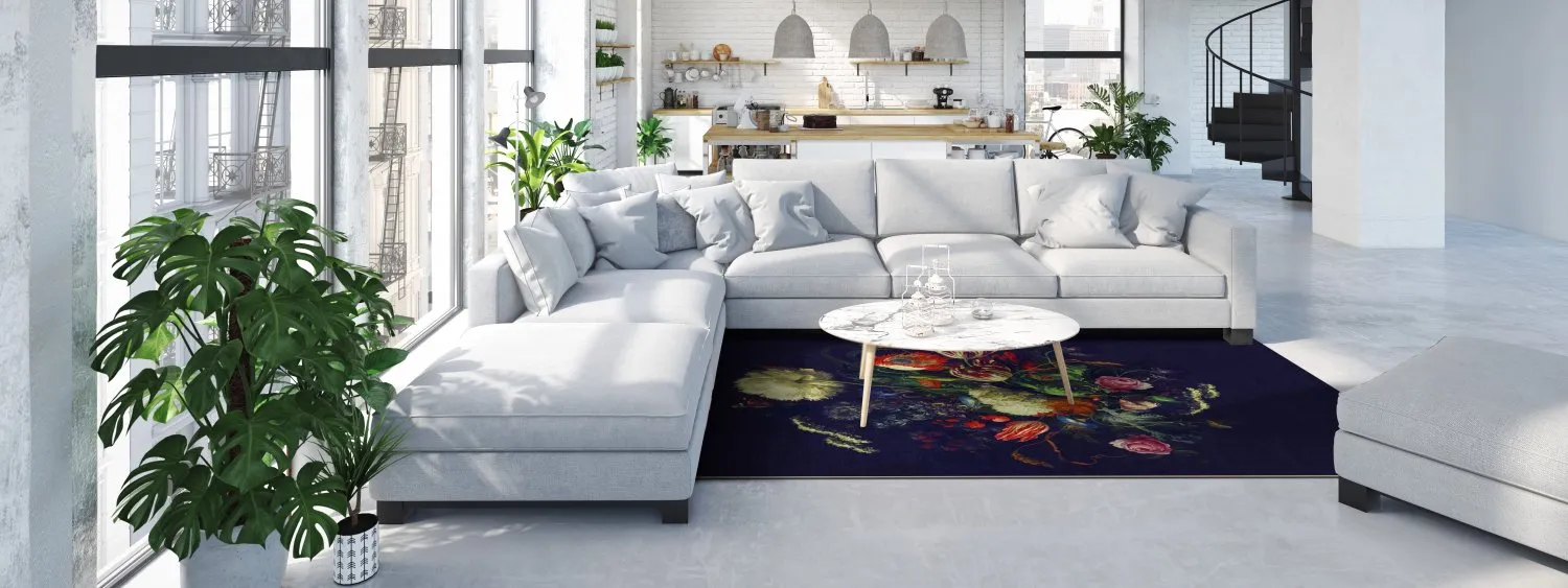 Tapete Wilton - Rich Flowers (multicolorido)