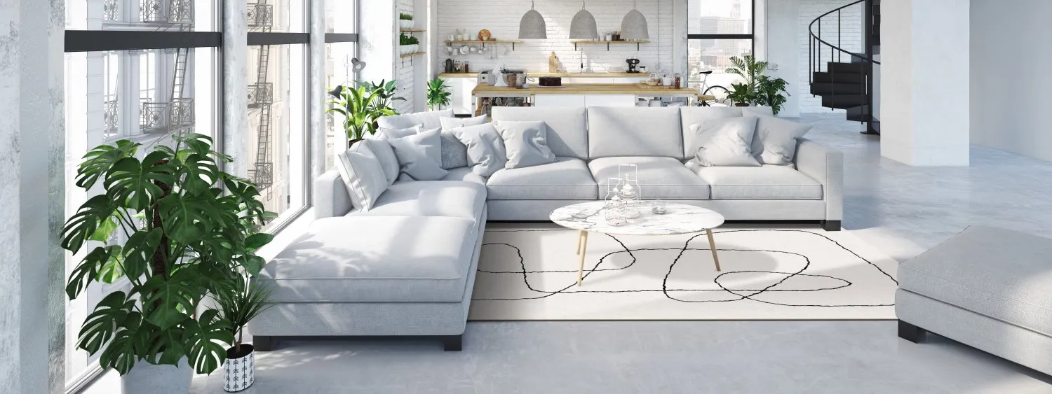 Tapete Wilton - Rosetta (cinza)