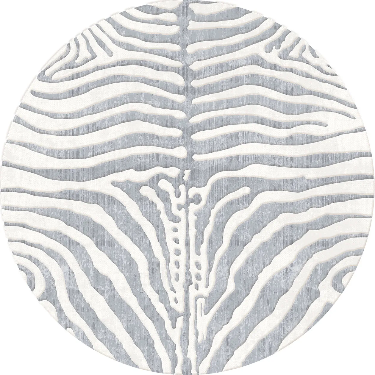 Tapete redondo - Zebra