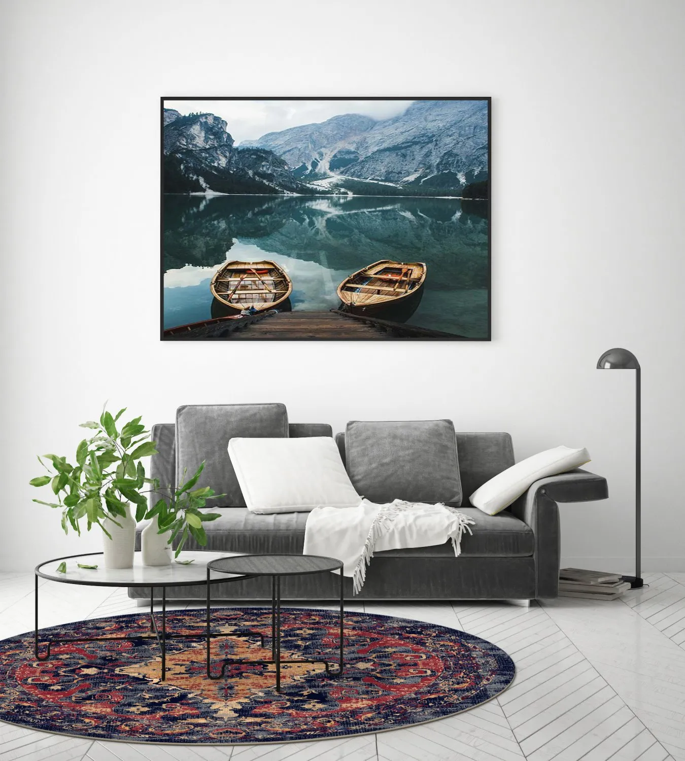 Tapete redondo - Tabarka (multicolorido)