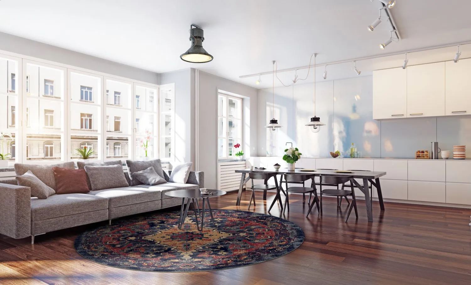 Tapete redondo - Tabarka (multicolorido)