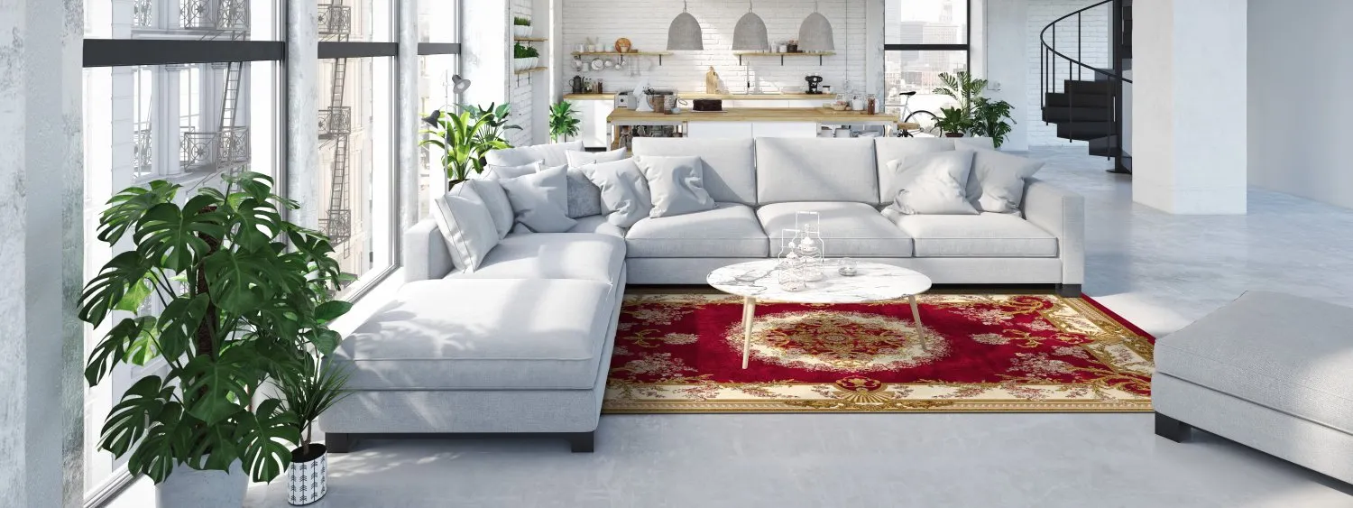 Tapete Wilton - Lukla (vermelho)