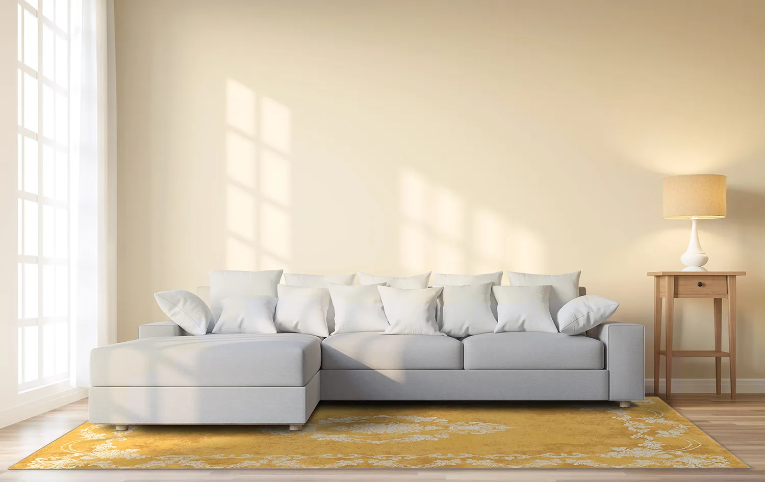 Tapete Wilton - Taknis (ocre)