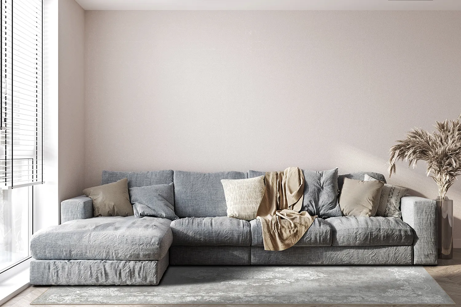 Tapete Wilton - Taknis (cinza)