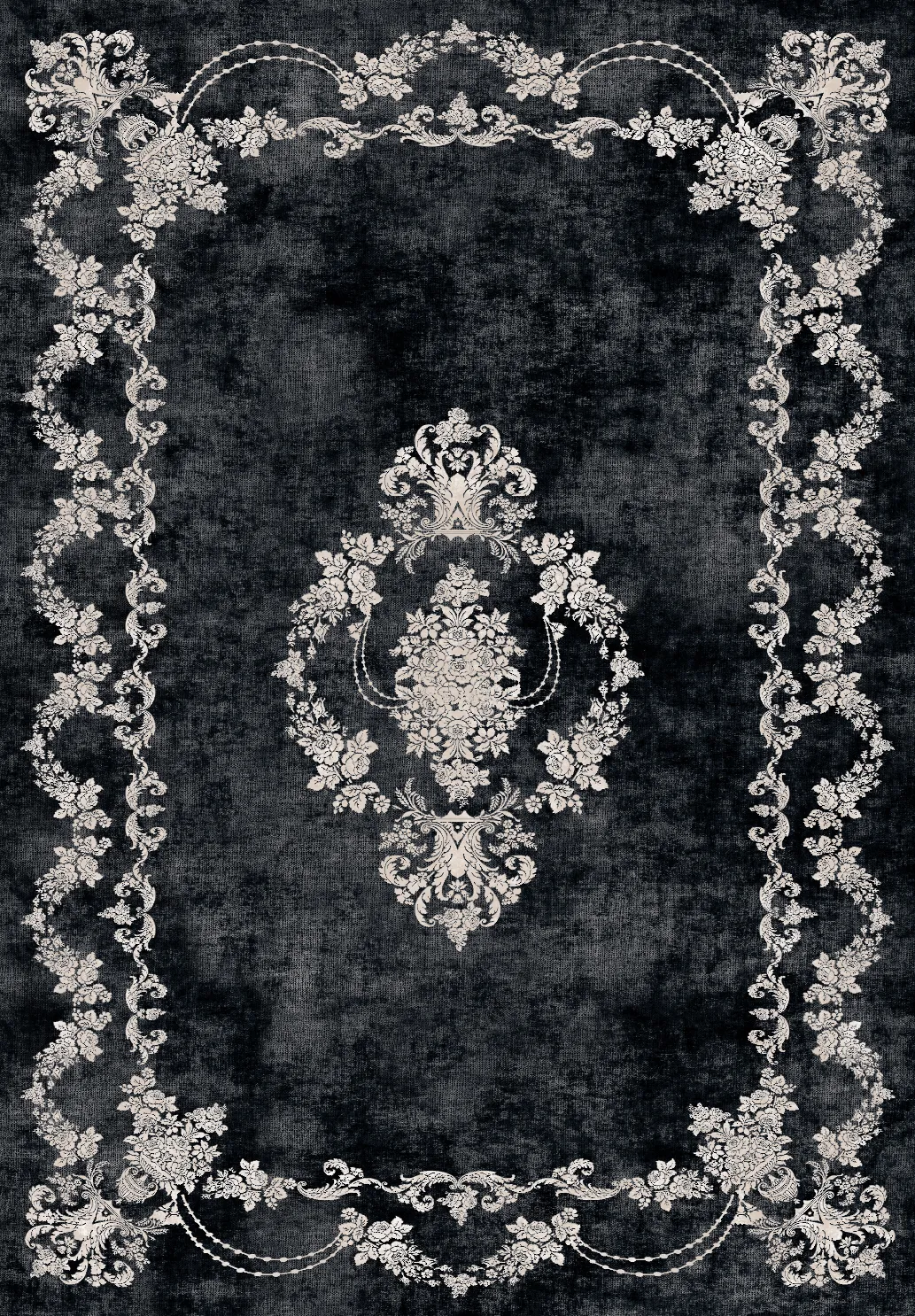 Tapete Wilton - Taknis (preto)