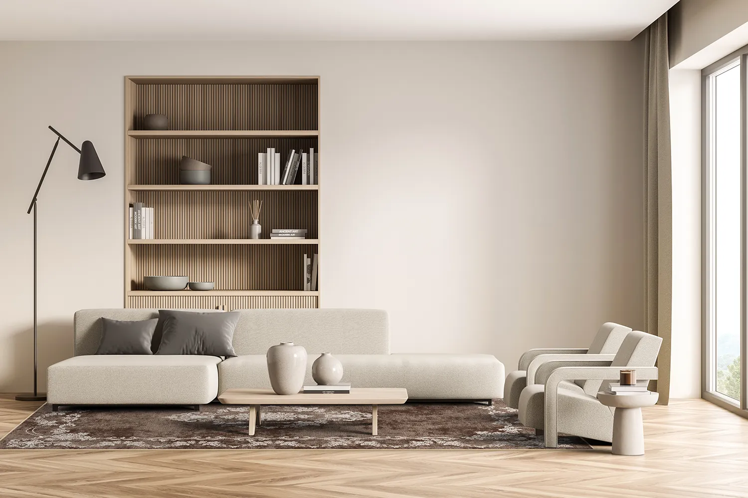 Tapete Wilton - Taknis (marrom)