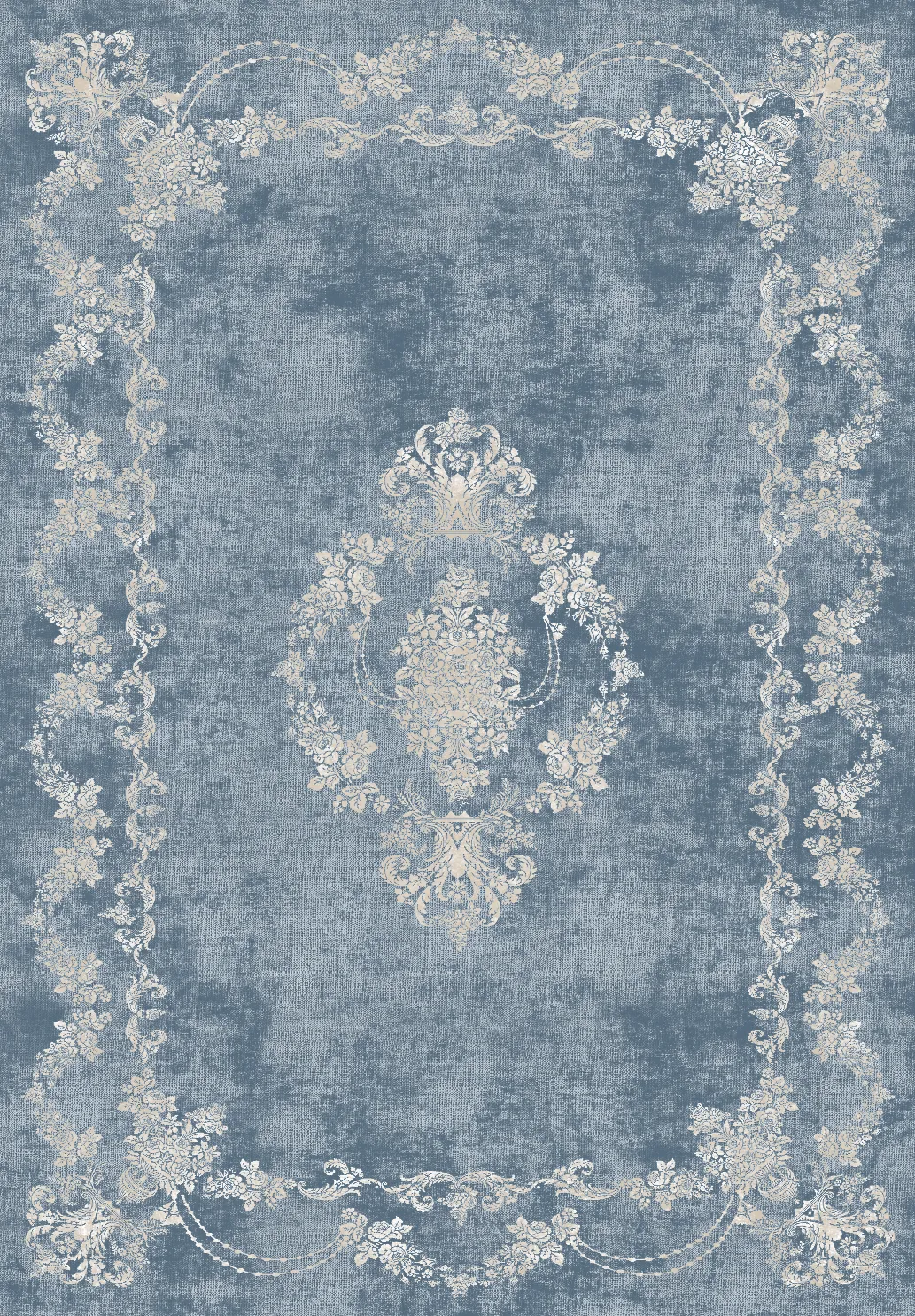 Tapete Wilton - Taknis (azul claro)