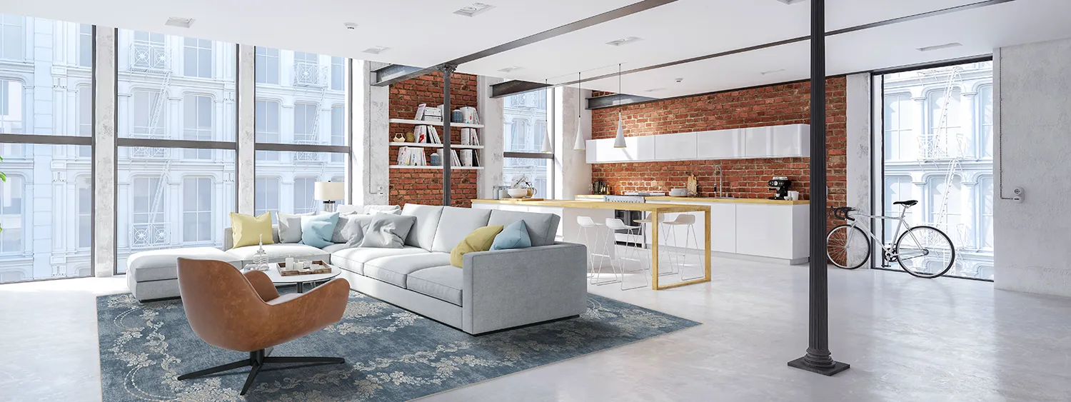 Tapete Wilton - Taknis (azul claro)