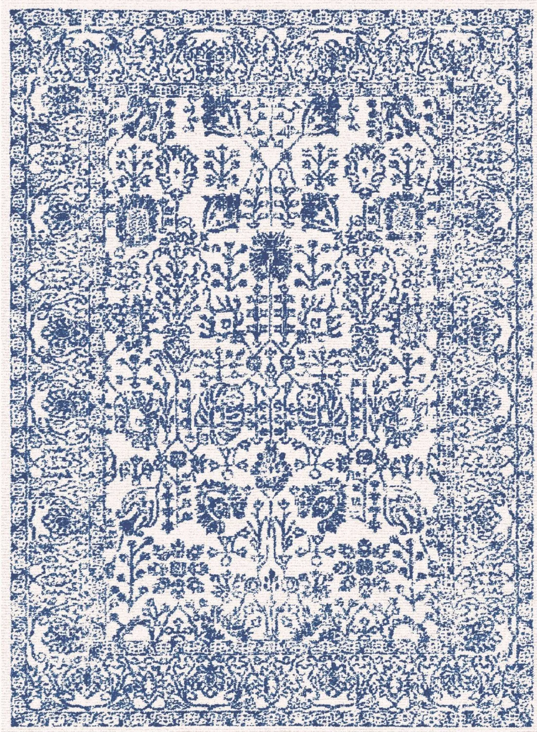 Tapete Wilton - Perouges (azul)