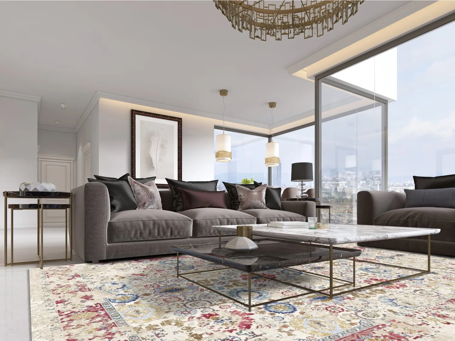 Tapete Wilton - Toujane (multicolorido)