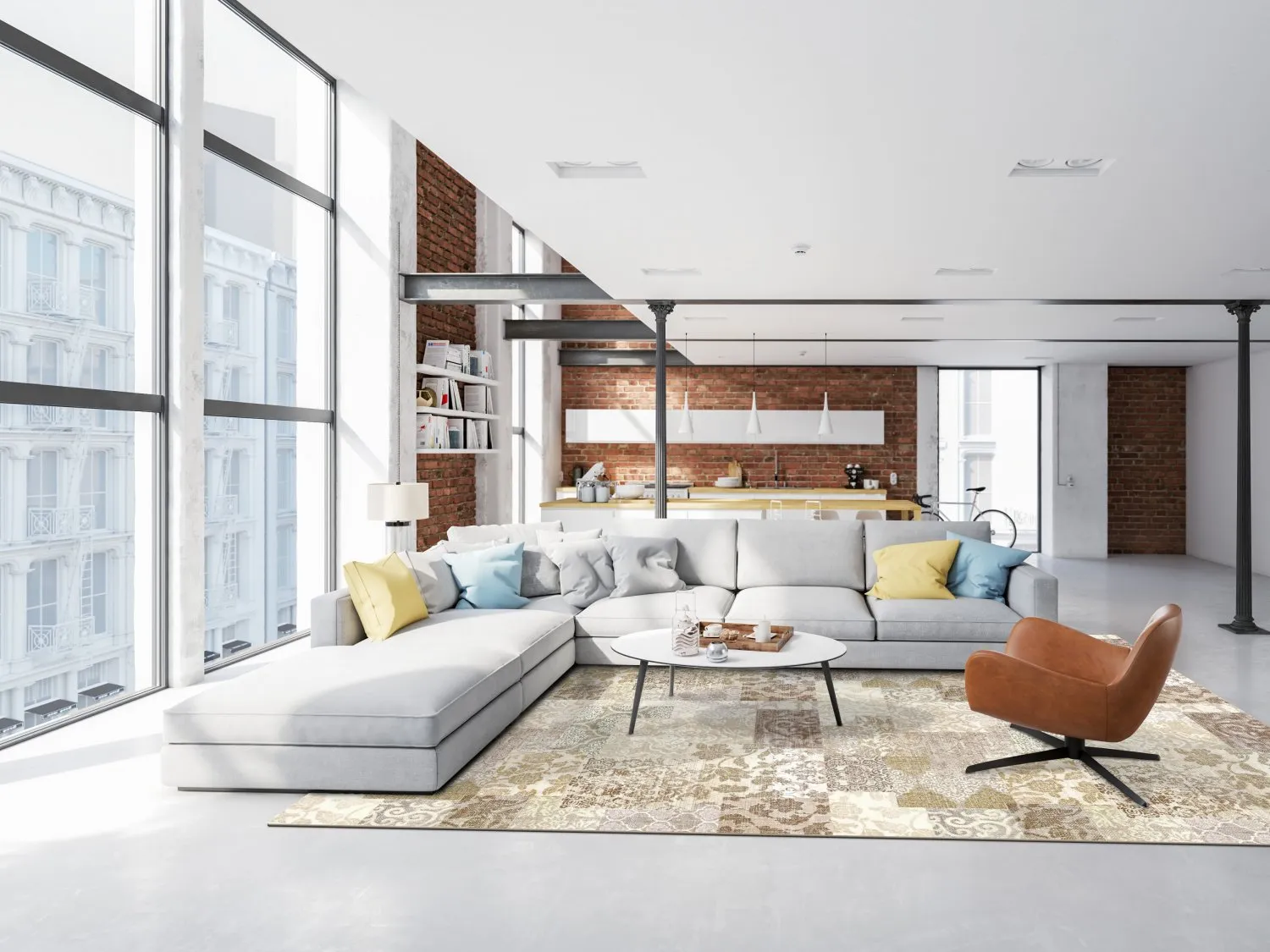 Tapete Wilton - Carthage (bege)