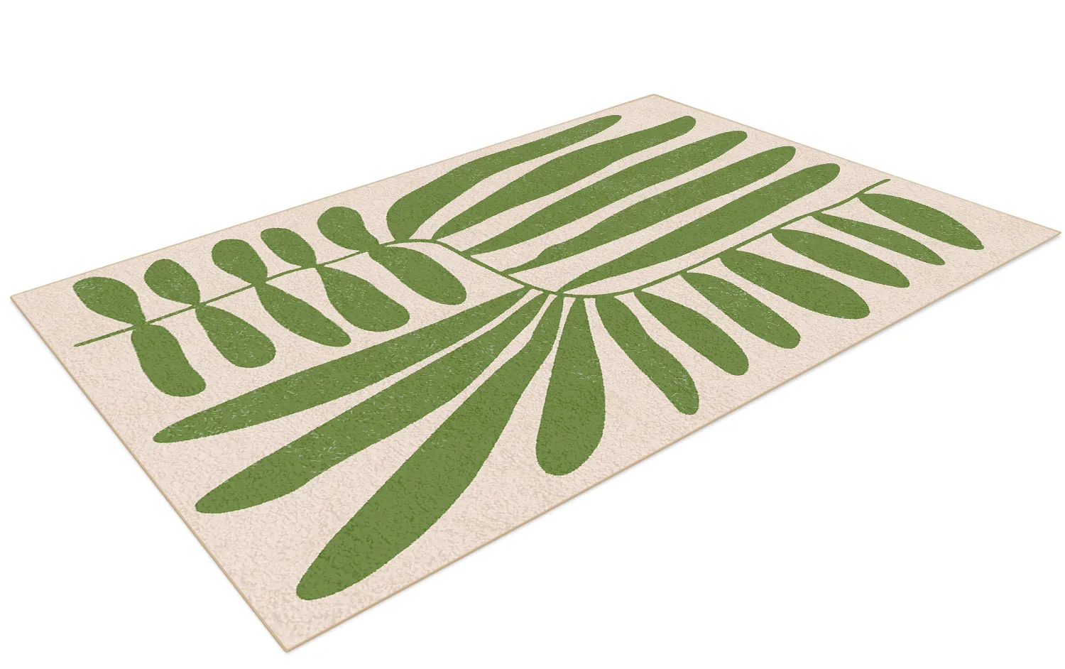 Tapete Wilton - Romilly (bege/verde)