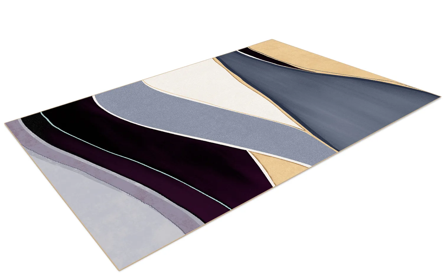 Tapete Wilton - Gaia (azul/multi)