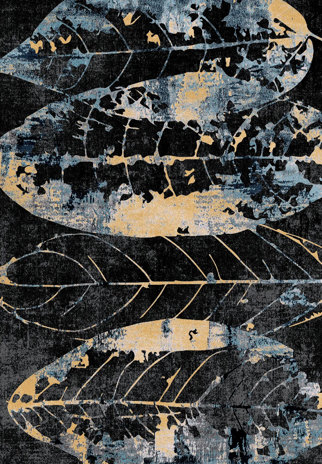 Tapete Wilton - Nyx (preto/multi)