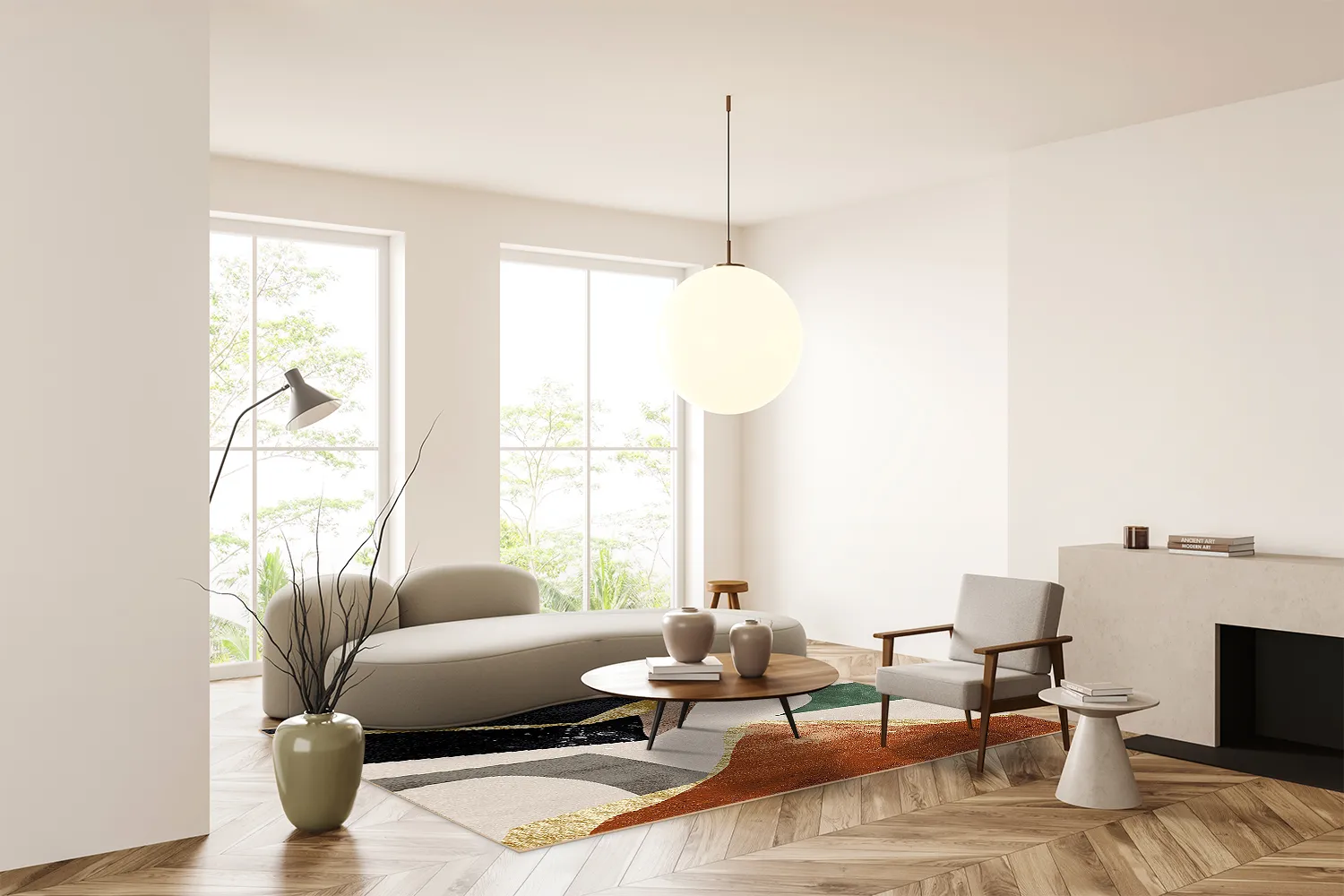 Tapete Wilton - Constance (multi)