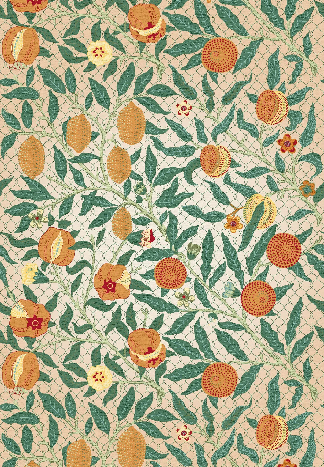 Tapete Wilton - Cosette (orange/multi)