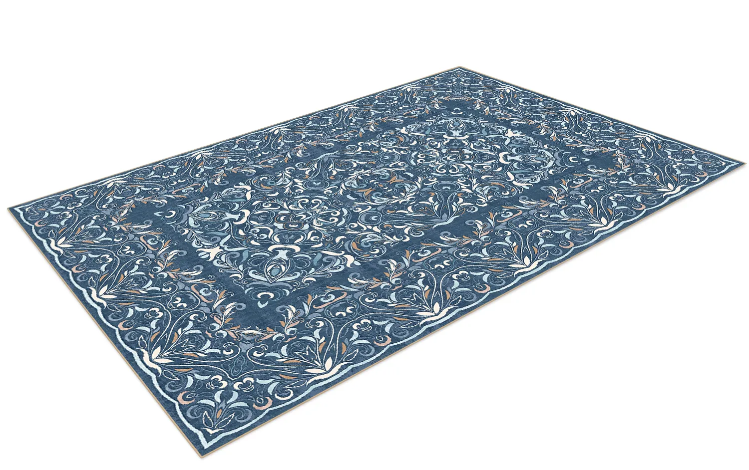 Tapete Wilton - Cordelia (azul)