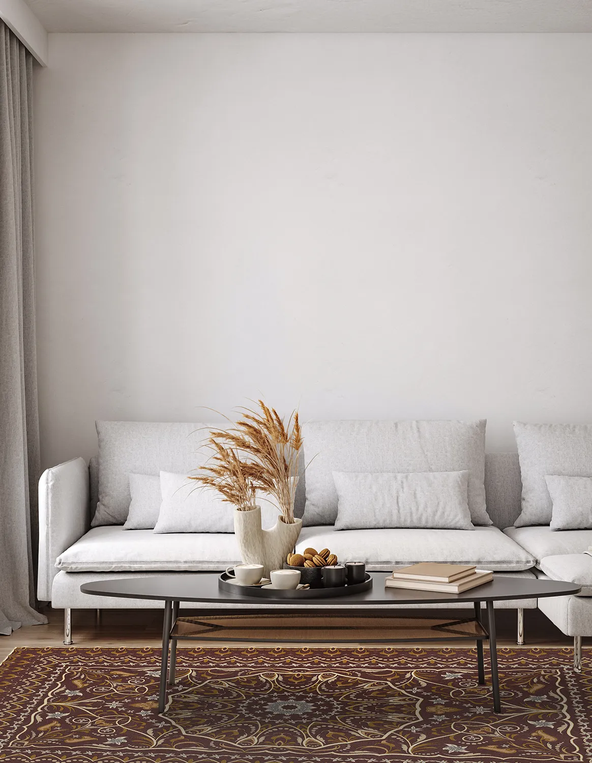 Tapete Wilton - Frankie (marrom)