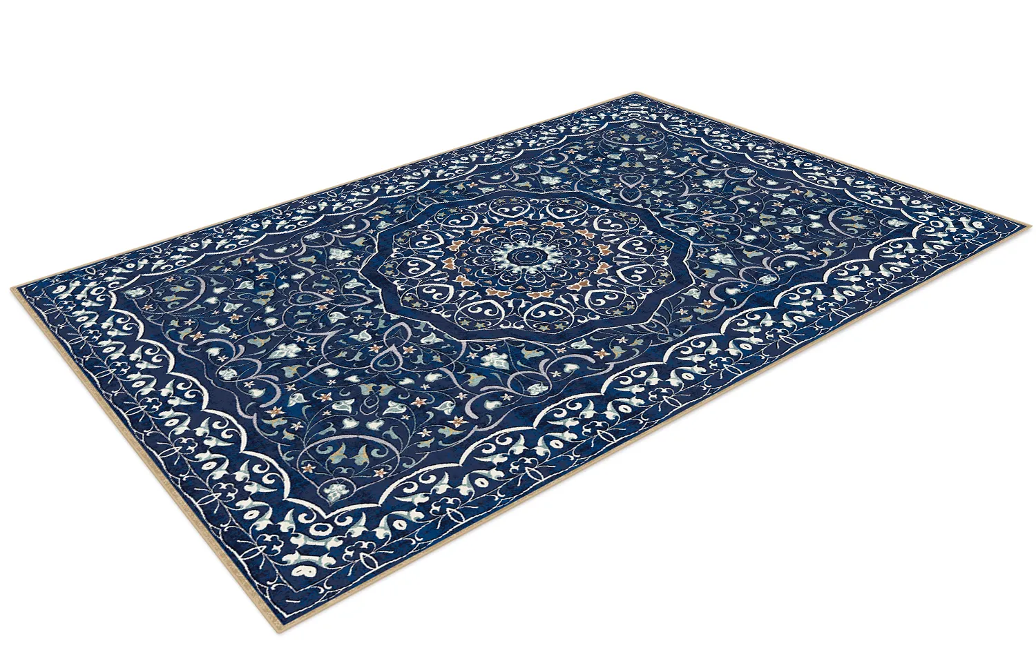 Tapete Wilton - Theodora (azul)