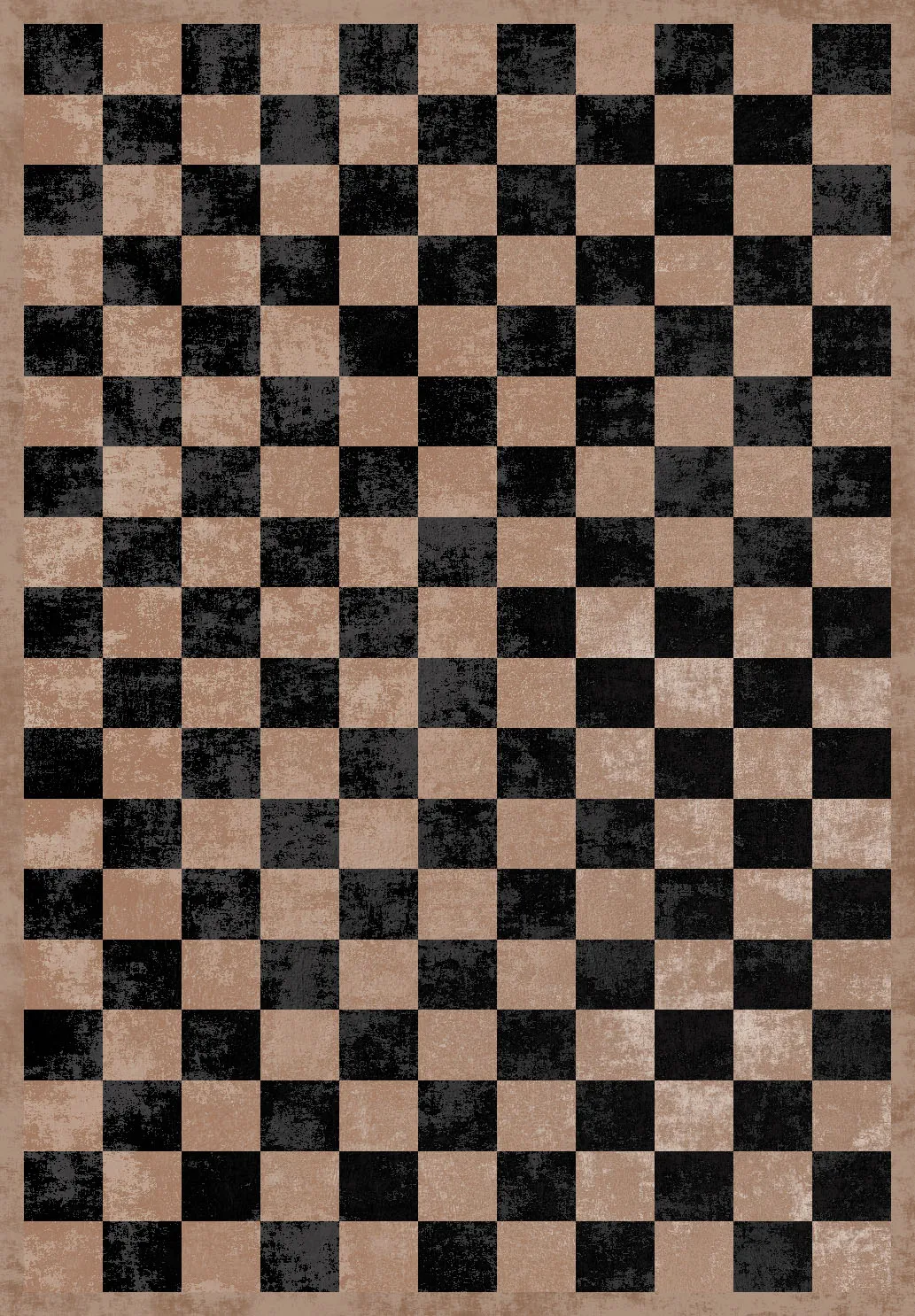 Tapete Wilton - Nevada (preto/marrom)