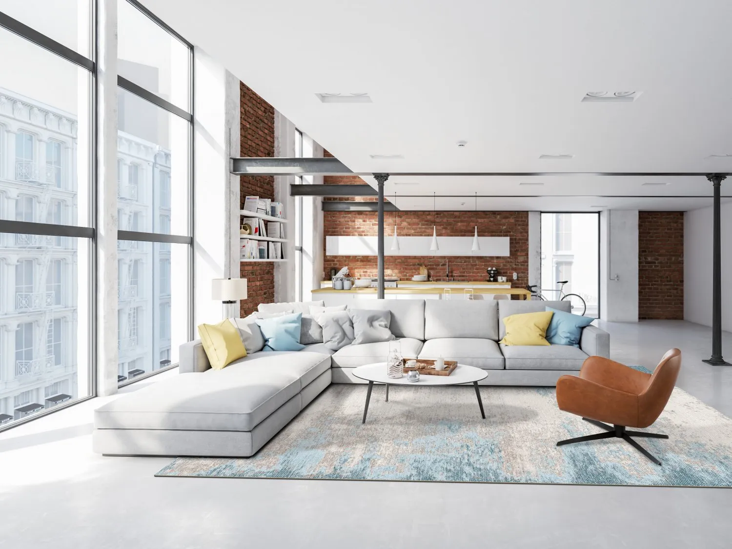 Tapete Wilton - Zarzi (azul)